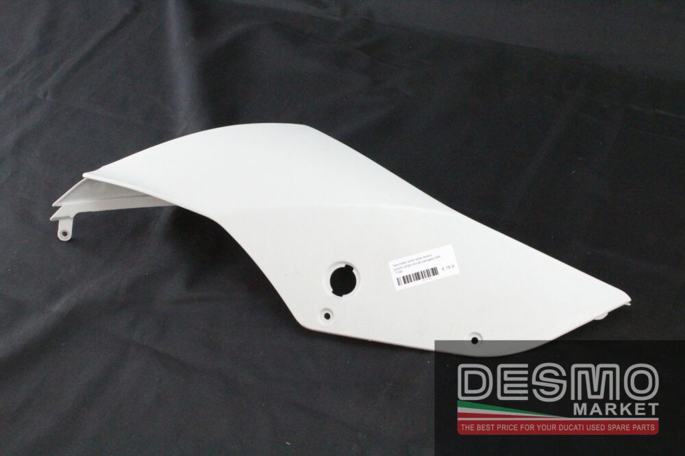 Fianchetto sotto sella destro grezzo grigio Ducati Panigale 899 1199