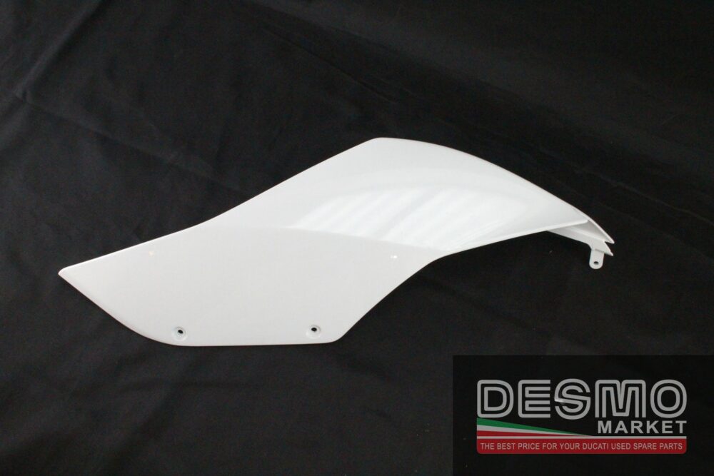 Fianchetto sotto sella sinistro bianco lucido Ducati Panigale 899 1199