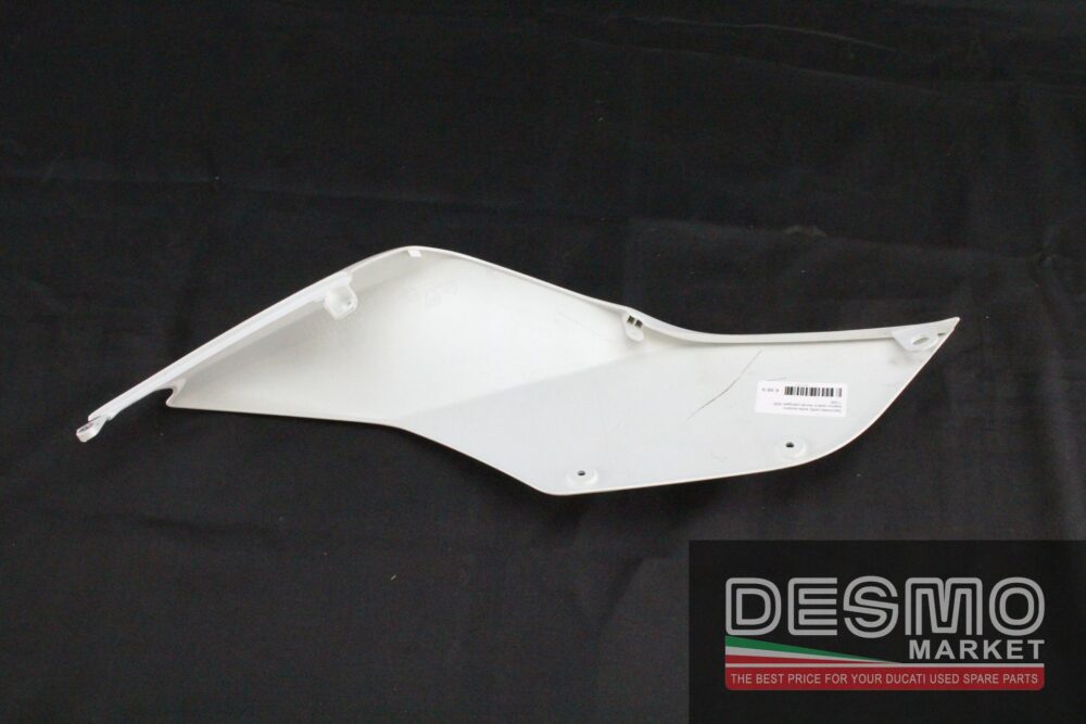 Fianchetto sotto sella sinistro bianco opaco Ducati Panigale 899 1199