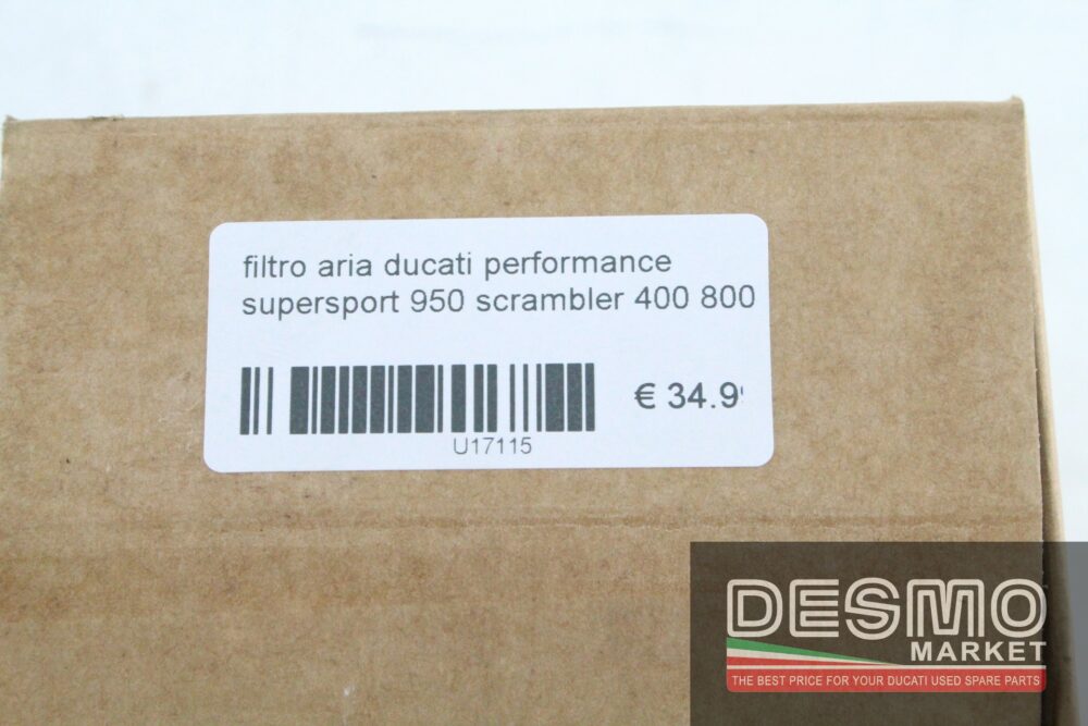 Filtro aria Ducati Performance Supersport 950 Scrambler 400 800