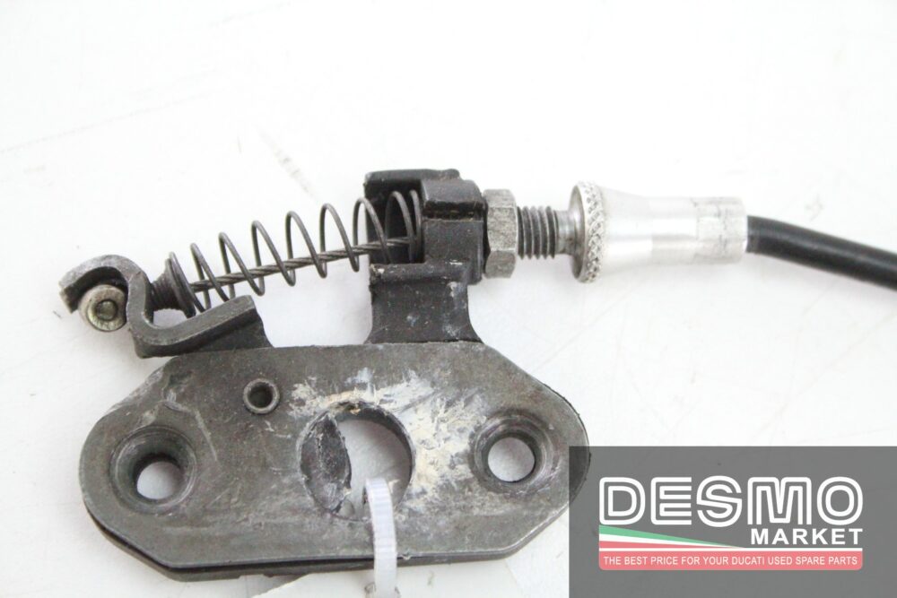 Gancio serratura sella con cavo Ducati 748 916 996 998