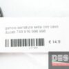 Gancio serratura sella con cavo Ducati 748 916 996 998