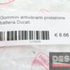 Gommini antivibranti protezione batteria Ducati