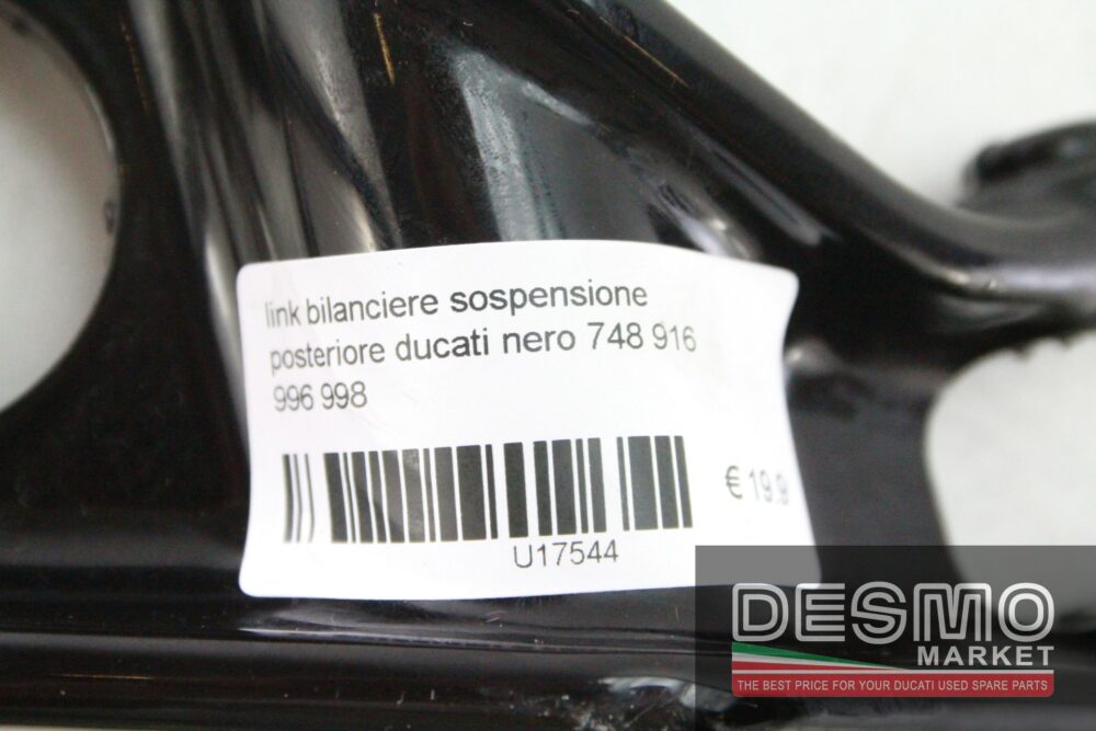 link bilanciere sospensione posteriore ducati nero 748 916 996 998