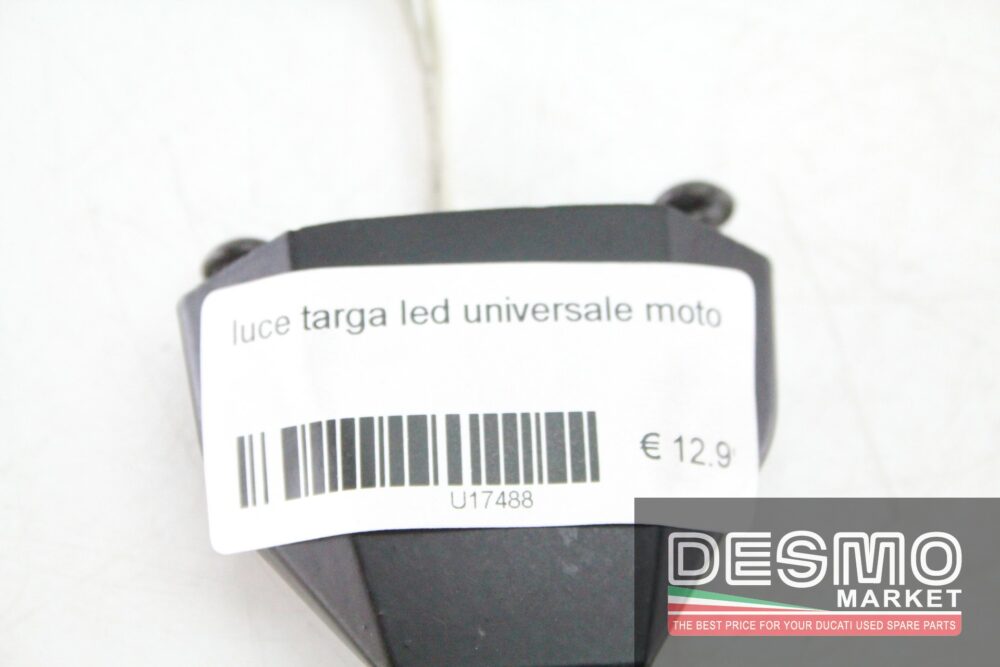 luce targa led universale moto