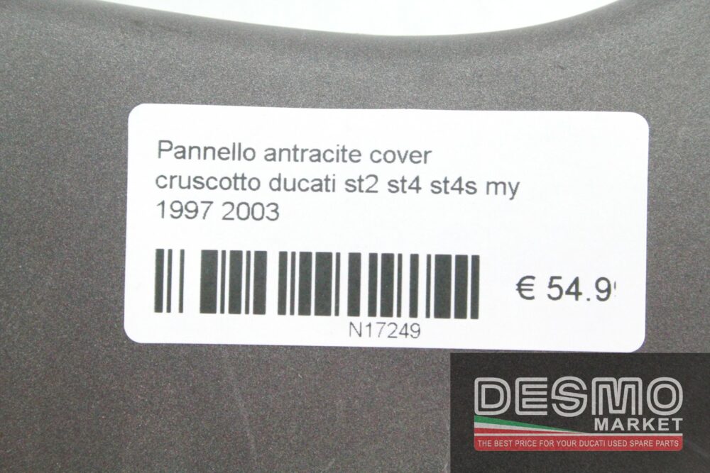 Pannello antracite cover cruscotto Ducati st2 st4 st4s my 1997 2003