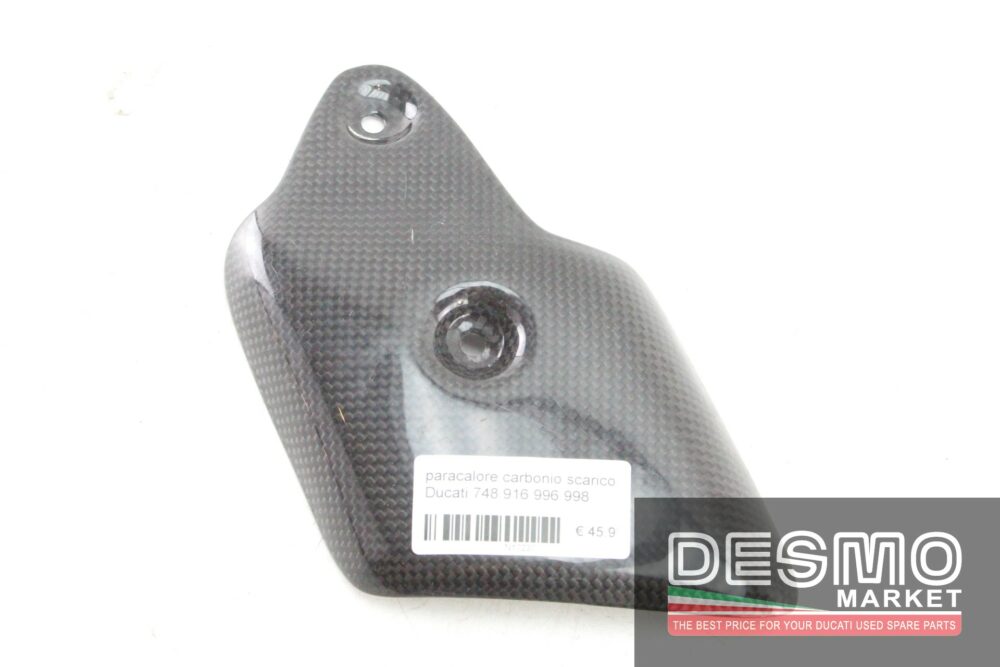 Paracalore carbonio scarico Ducati 748 916 996 998