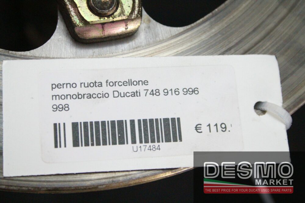 perno ruota forcellone monobraccio Ducati 748 916 996 998