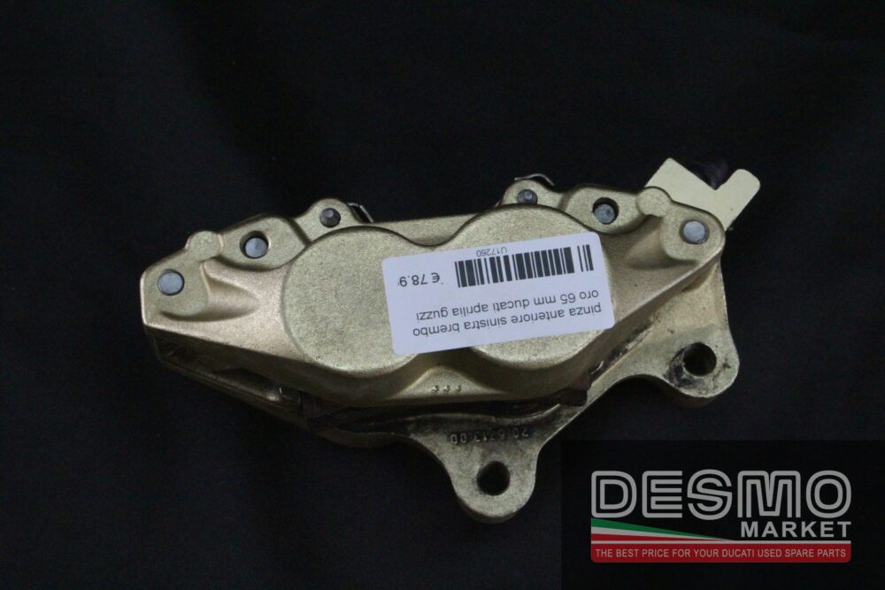 Pinza anteriore sinistra Brembo oro 65 mm Ducati Aprilia Guzzi