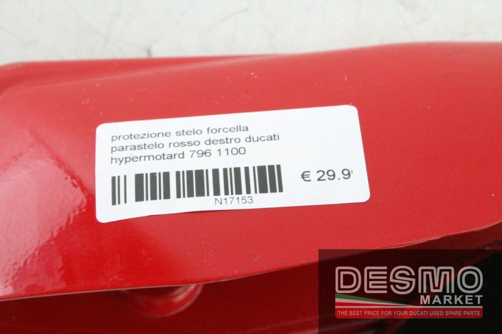 Protezione stelo forcella parastelo rosso destro Ducati HYM 796 1100