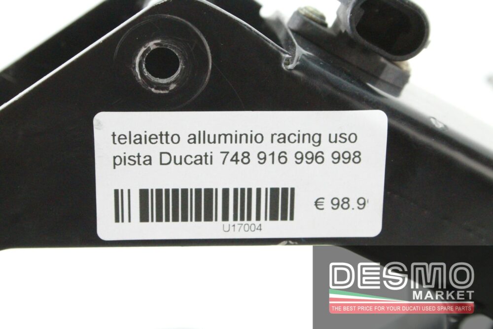 Telaietto alluminio racing uso pista Ducati 748 916 996 998
