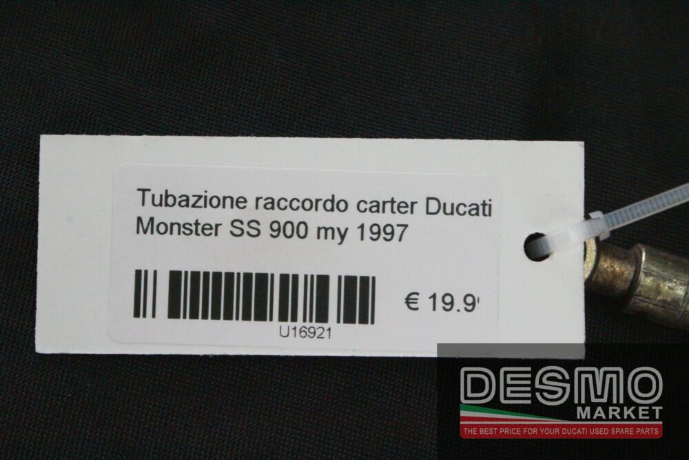 Tubazione raccordo carter Ducati Monster SS 900 my 1997