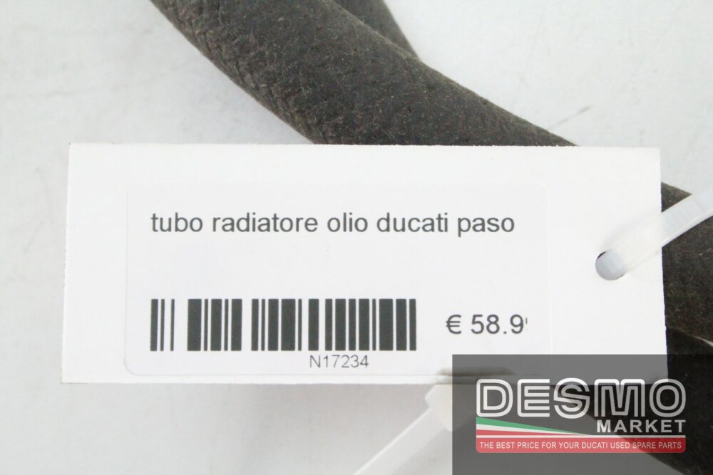 Tubo radiatore olio Ducati Paso