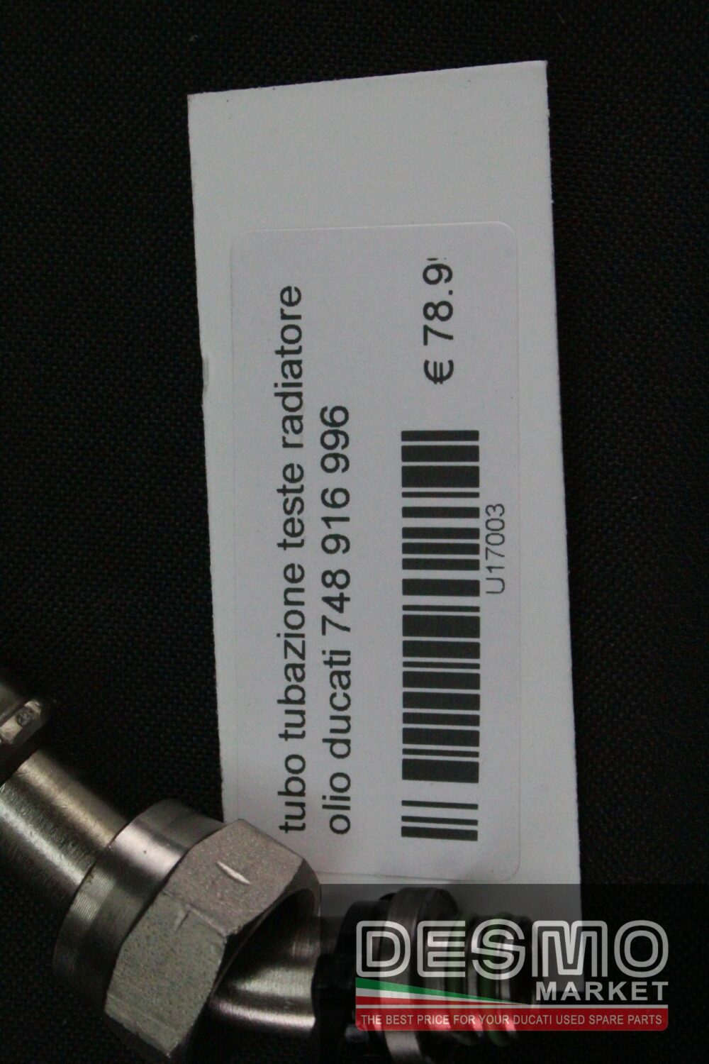 Tubo tubazione teste radiatore olio Ducati 748 916 996