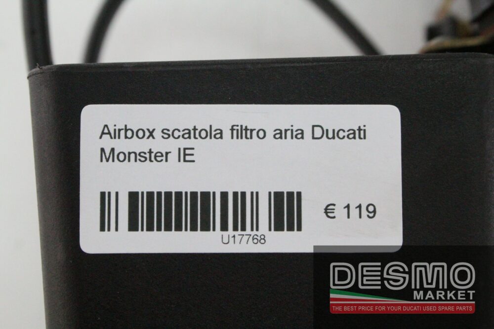 Airbox scatola filtro aria Ducati Monster IE i.e.