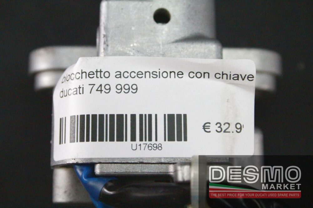 blocchetto accensione con chiave ducati 749 999