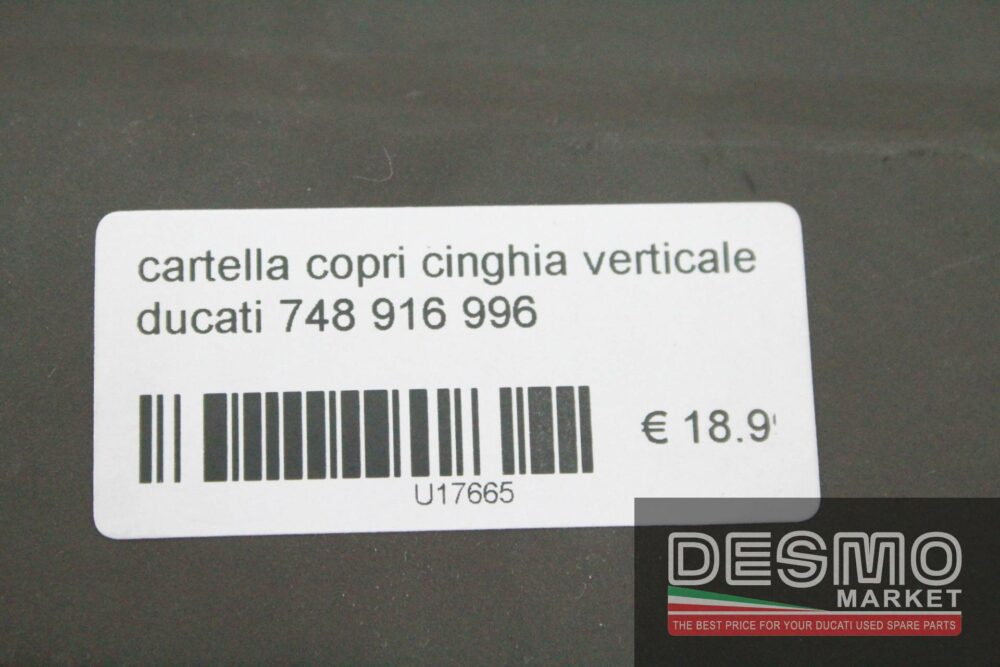 cartella copri cinghia verticale ducati 748 916 996