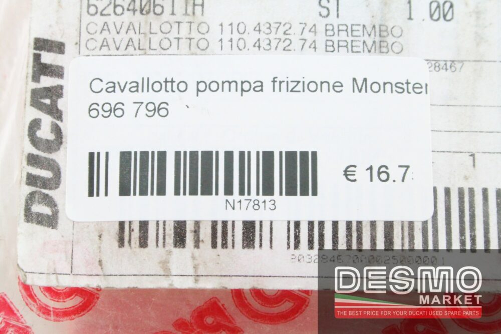 Cavallotto pompa frizione Monster 696 796