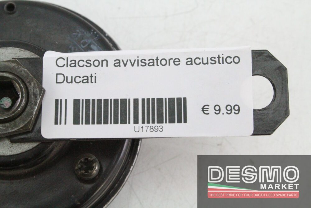 Clacson avvisatore acustico Ducati