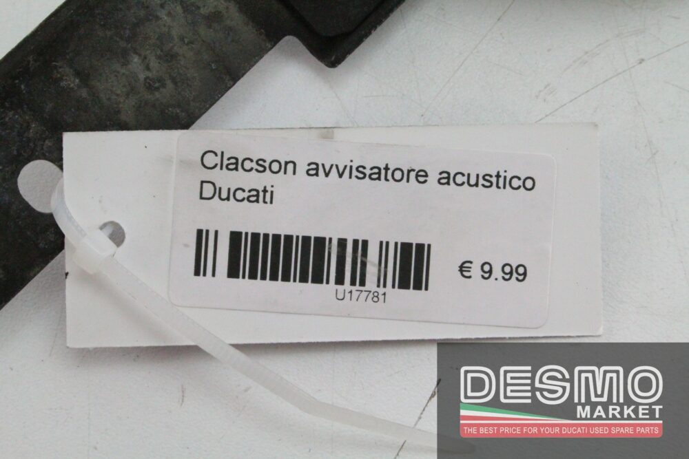 Clacson avvisatore acustico Ducati