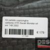 Kit cartelle copricinghie carbonio ATR Ducati Monster s4 s4r 748 2002