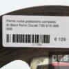 Perno ruota posteriore completo di disco freno Ducati 748 916 996 998