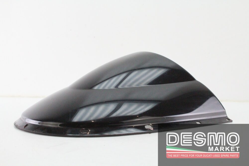 Plexi plexiglass nero doppia bolla Ducati 748 916 996 998