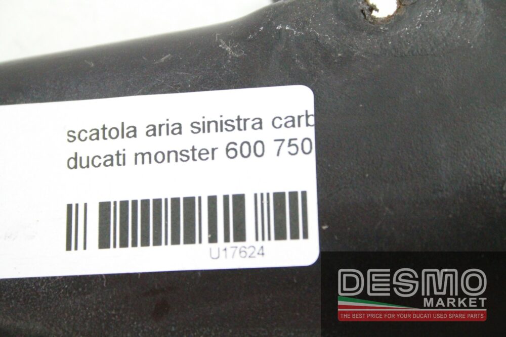 scatola aria sinistra carburatori ducati monster 600 750 900