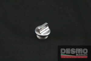 tappo carico olio ergal argento ducati