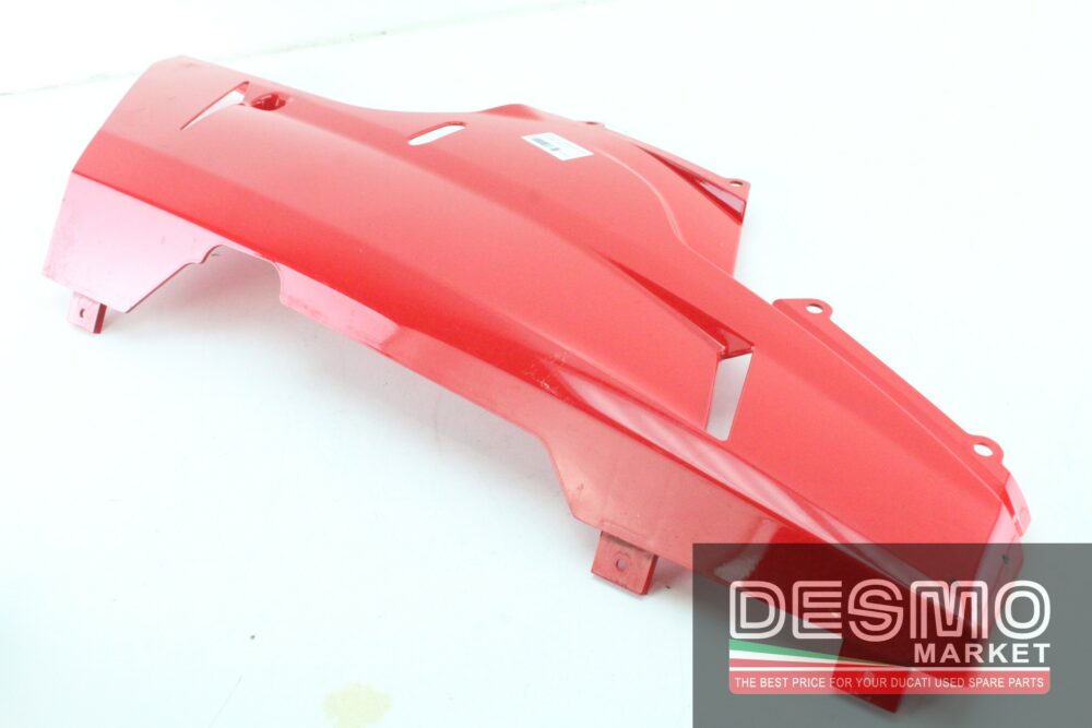 Carena vasca bassa destra rossa Ducati 848 1098 1198