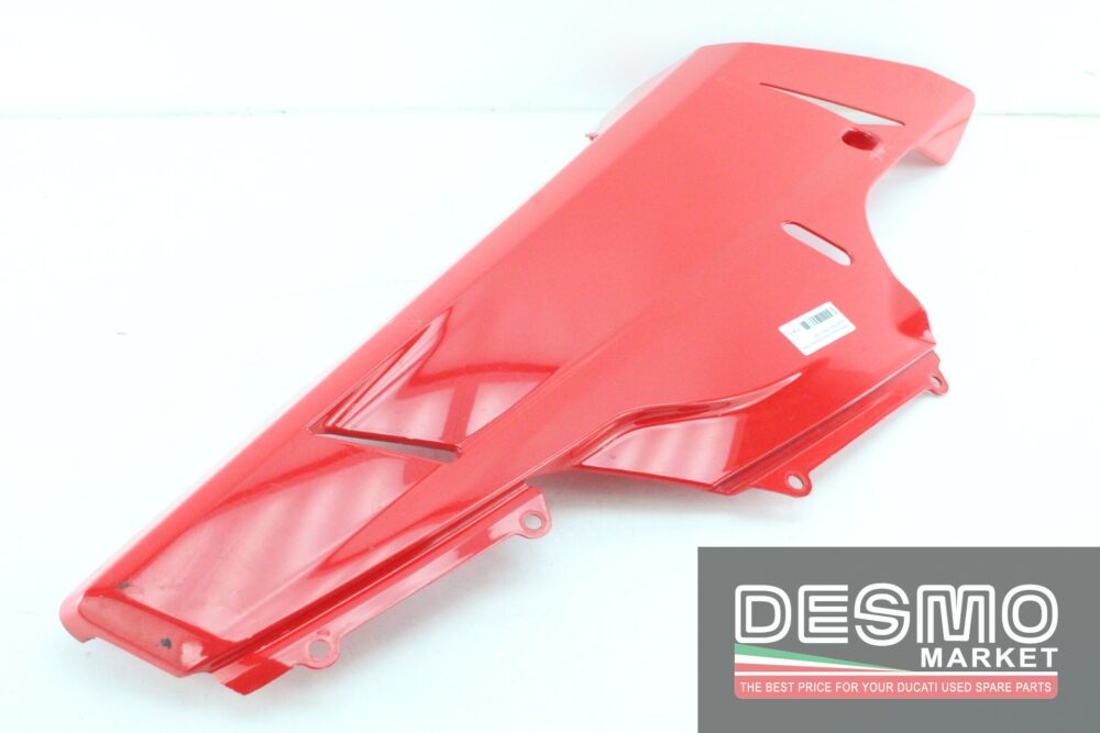 Carena vasca bassa destra rossa Ducati 848 1098 1198