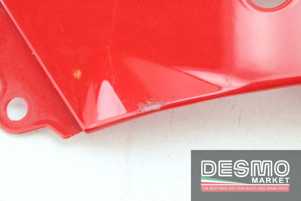 Carena vasca bassa destra rossa Ducati 848 1098 1198