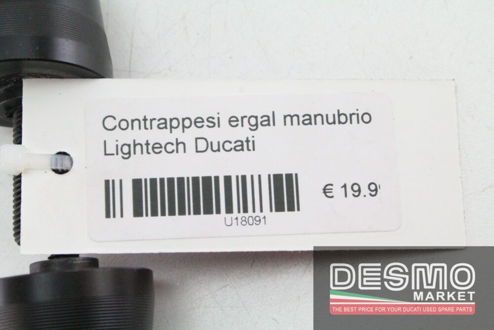 Contrappesi ergal manubrio Lightech Ducati