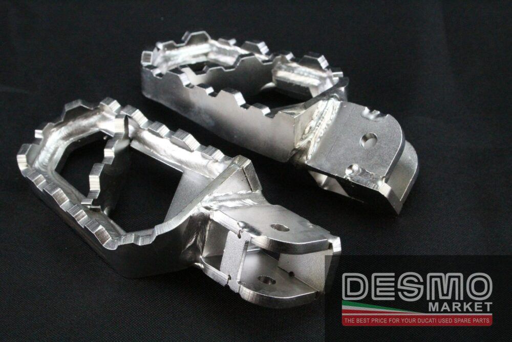 Pedane poggiapiedi acciaio inox Ducati Performance Multistrada 1200 950