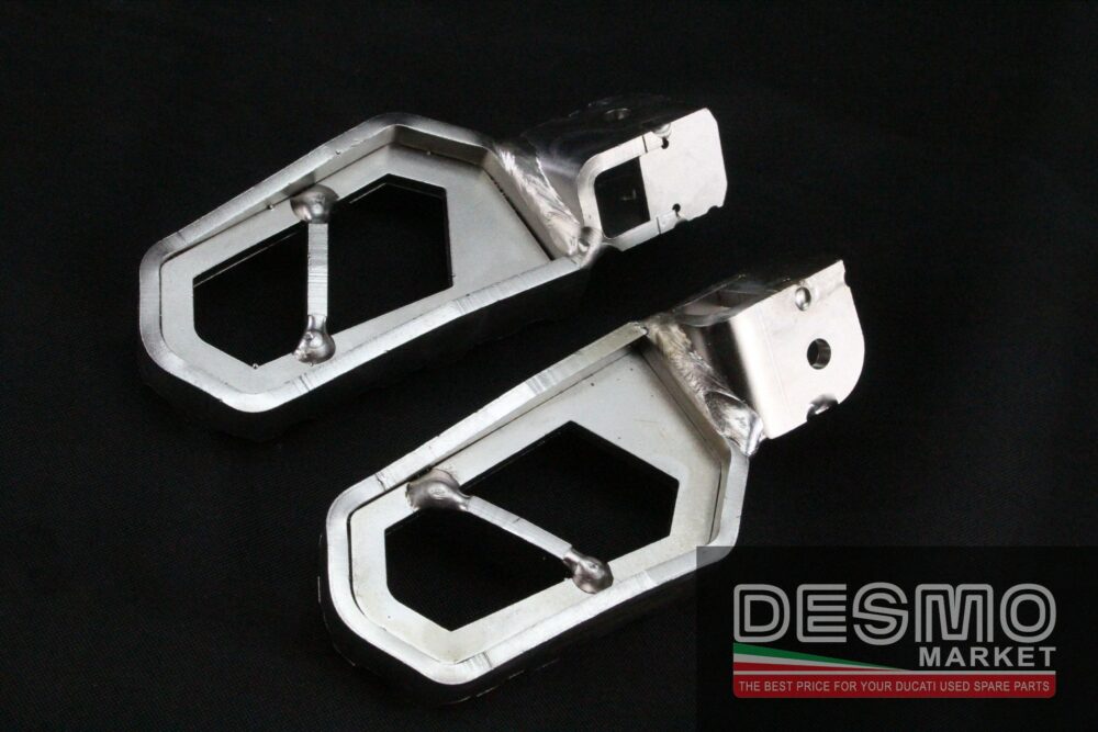 Pedane poggiapiedi acciaio inox Ducati Performance Multistrada 1200 950