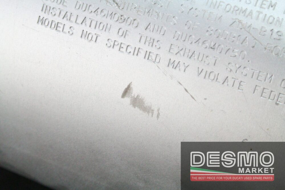 Scarico silenziatore sinistro Ducati Monster 600 750 900