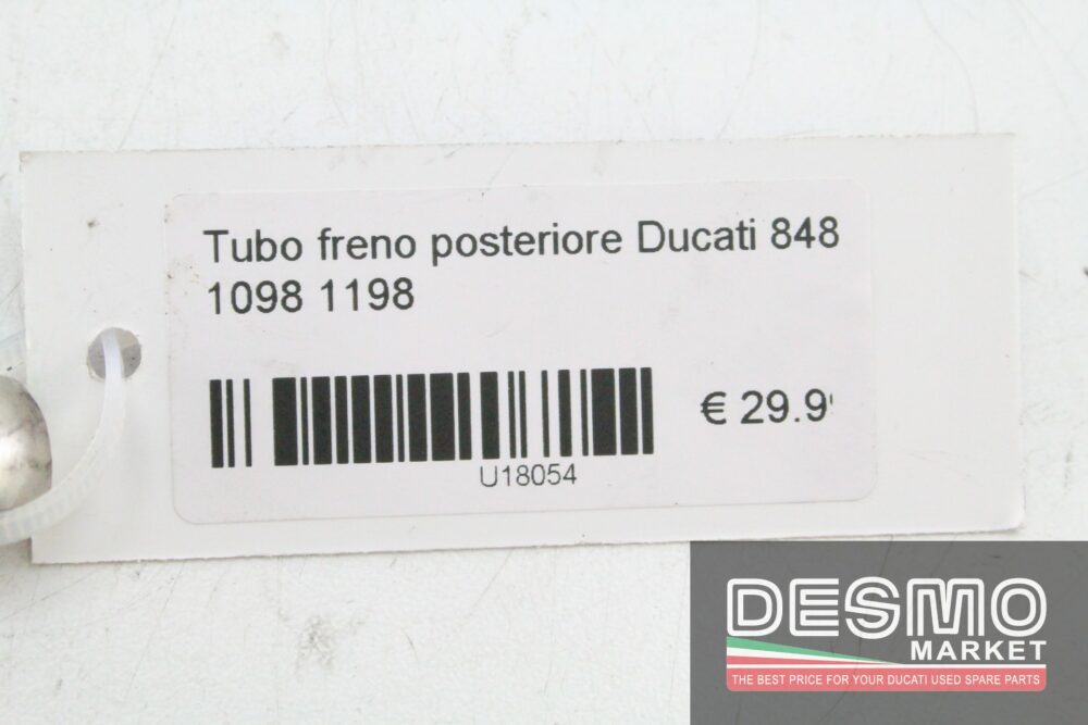 Tubo freno posteriore Ducati 848 1098 1198