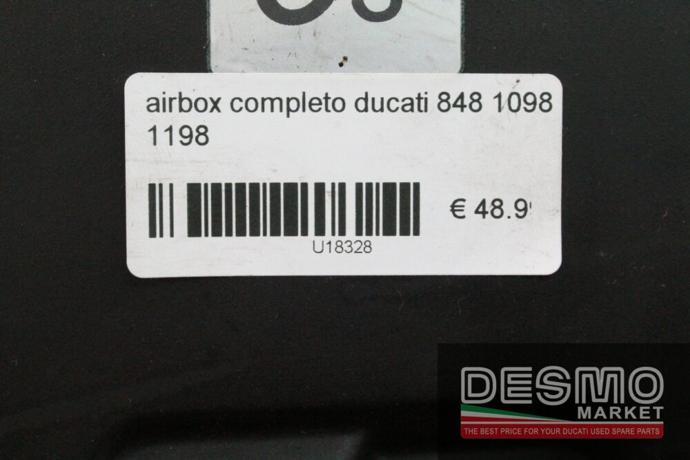 Airbox completo Ducati 848 1098 1198