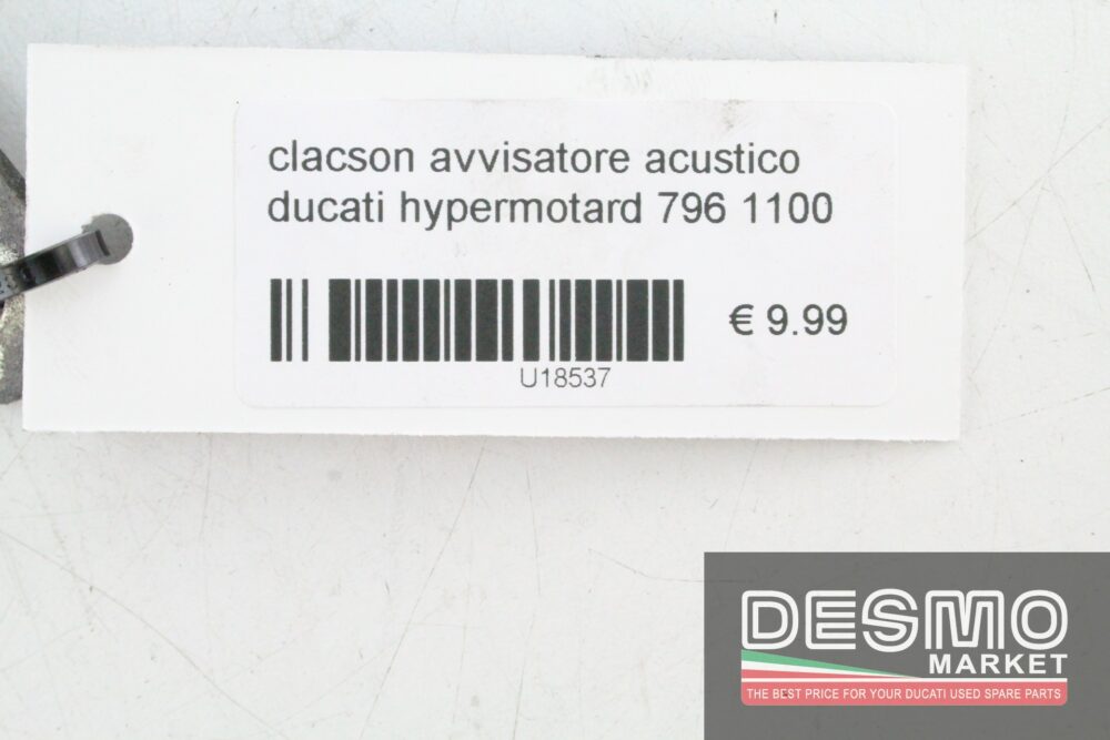Clacson avvisatore acustico Ducati Hypermotard 796 1100