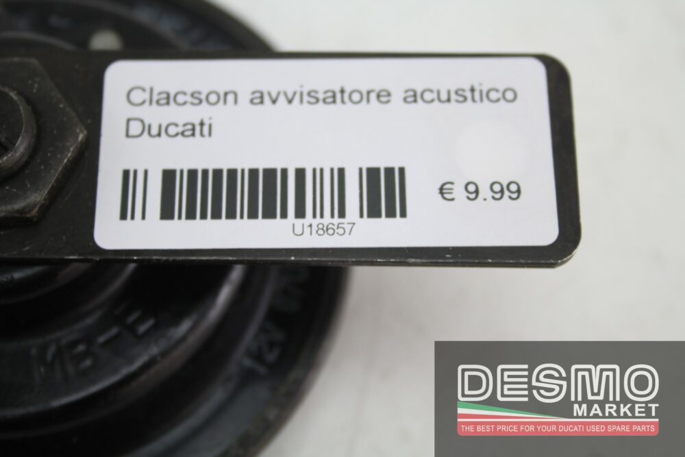 Clacson avvisatore acustico Ducati