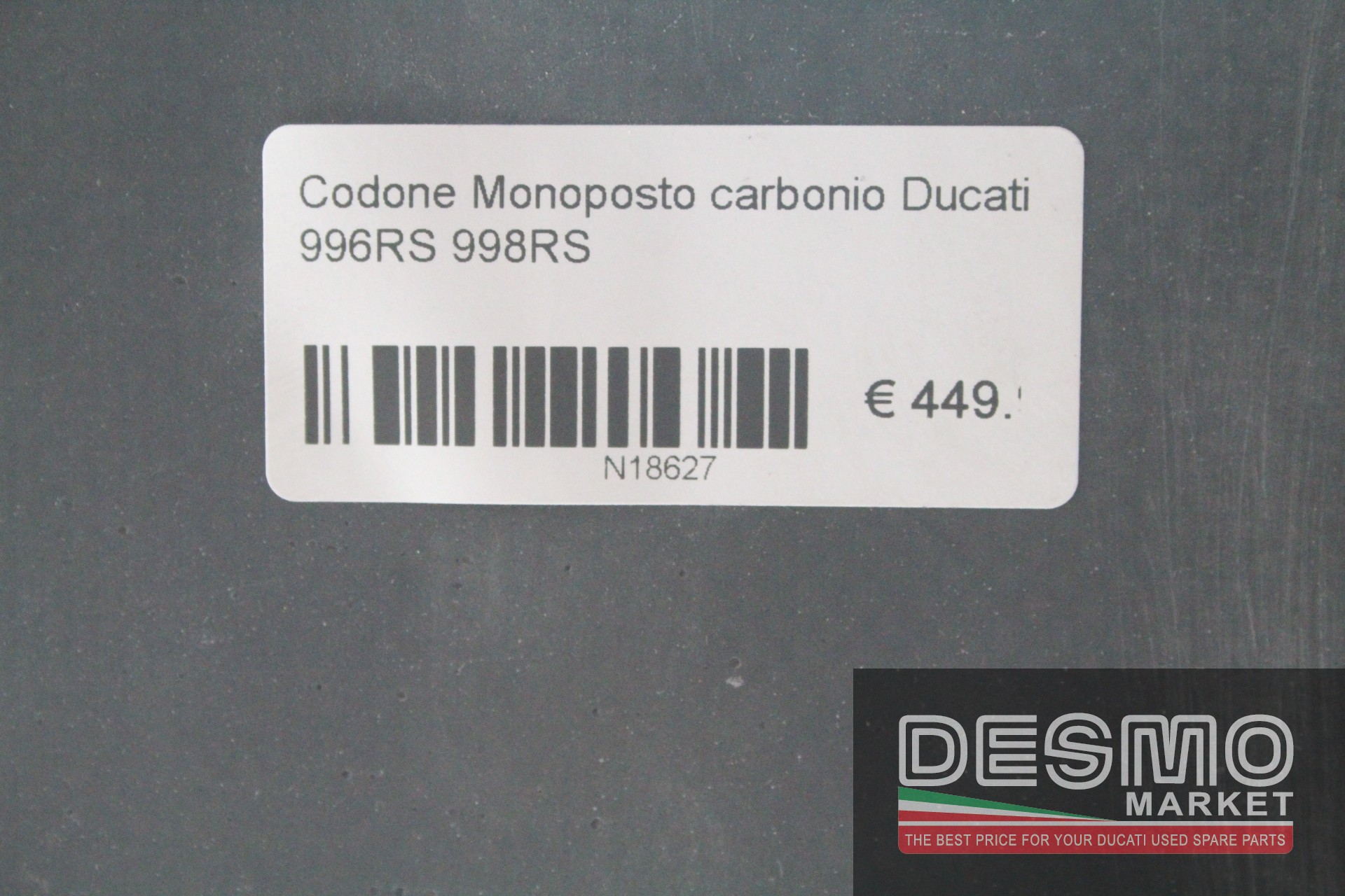 Codone Monoposto carbonio Ducati 996RS 998RS