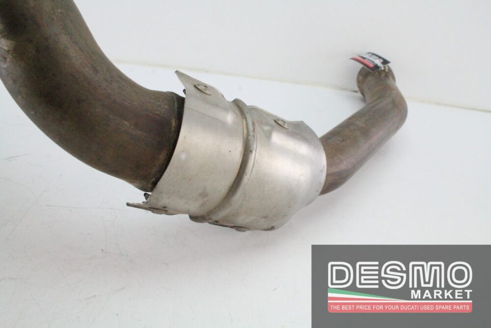 Collettore scarico orizzontale coppa alta Ducati 749 999