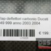 Flap deflettori carbonio Ducati 749 999 anno 2003 2004