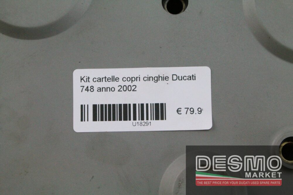 Kit cartelle copri cinghie Ducati 748 anno 2002