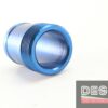 Ergal blue anodized water pump sleeves hose kit Ducati - Image 3