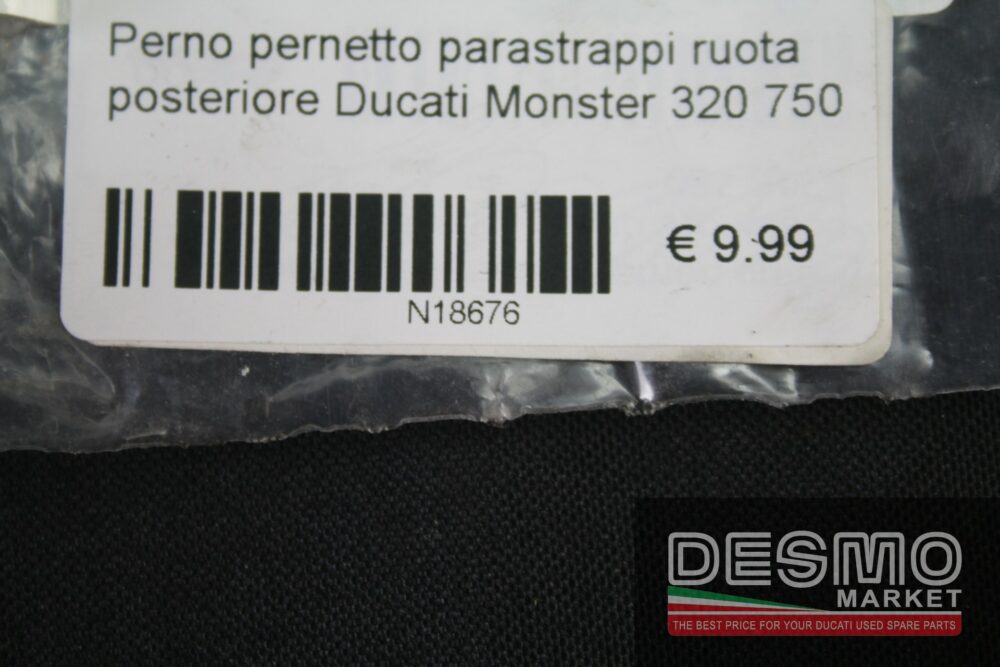 Perno pernetto parastrappi ruota posteriore Ducati Monster 620 750