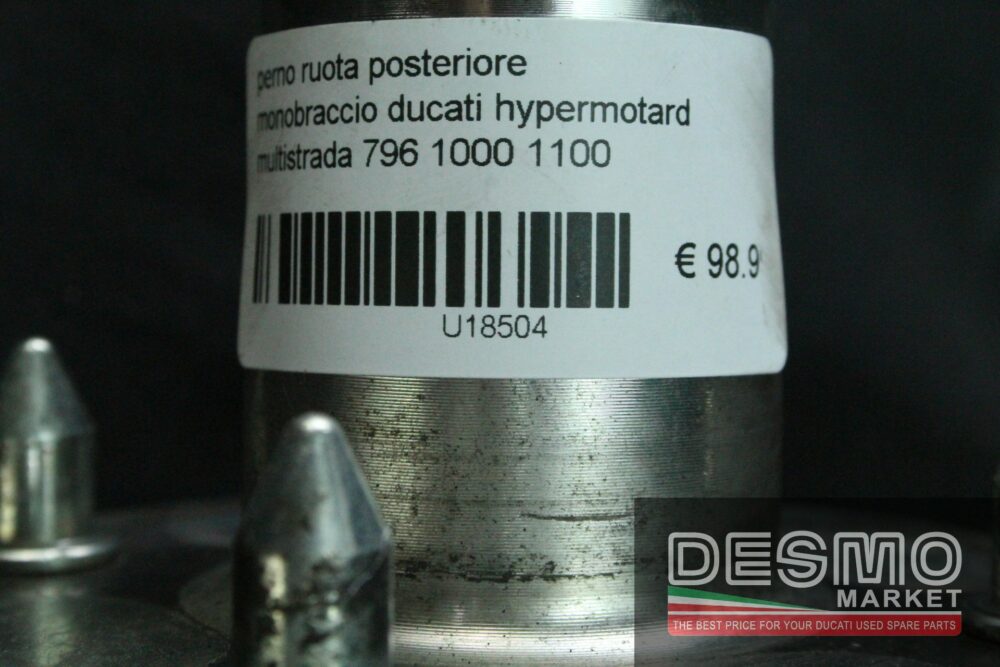 Perno ruota posteriore monobraccio Ducati Hym Mts 796 1000 1100