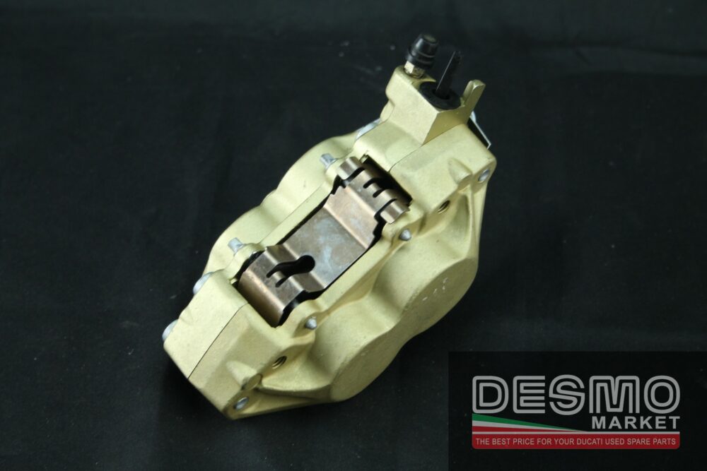 Left side 65mm Brembo gold brake caliper Ducati - Image 2
