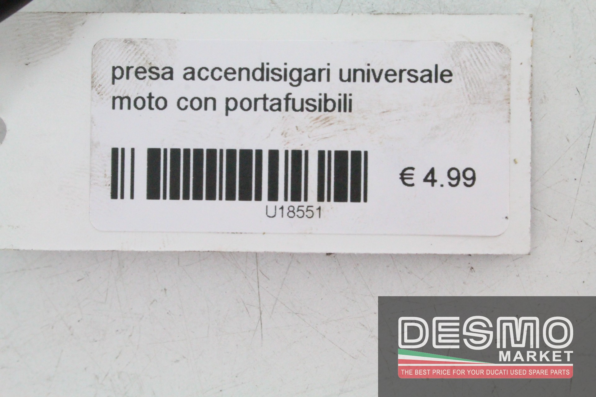 Presa accendisigari universale 12V per moto e scooter art:6390N PUIG