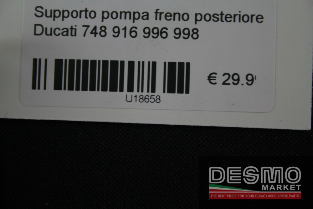 Supporto pompa freno posteriore Ducati 748 916 996 998